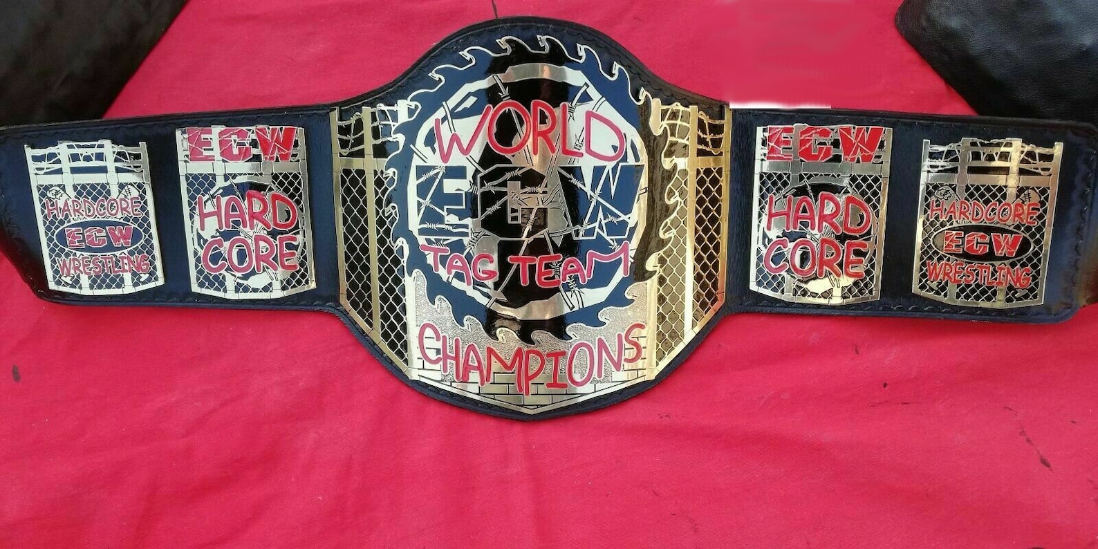 Custom BeltChampionship BeltTitle BeltECW World TagTeam Etsy