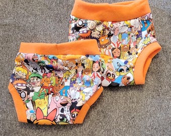 PUL pull-on diaper cover