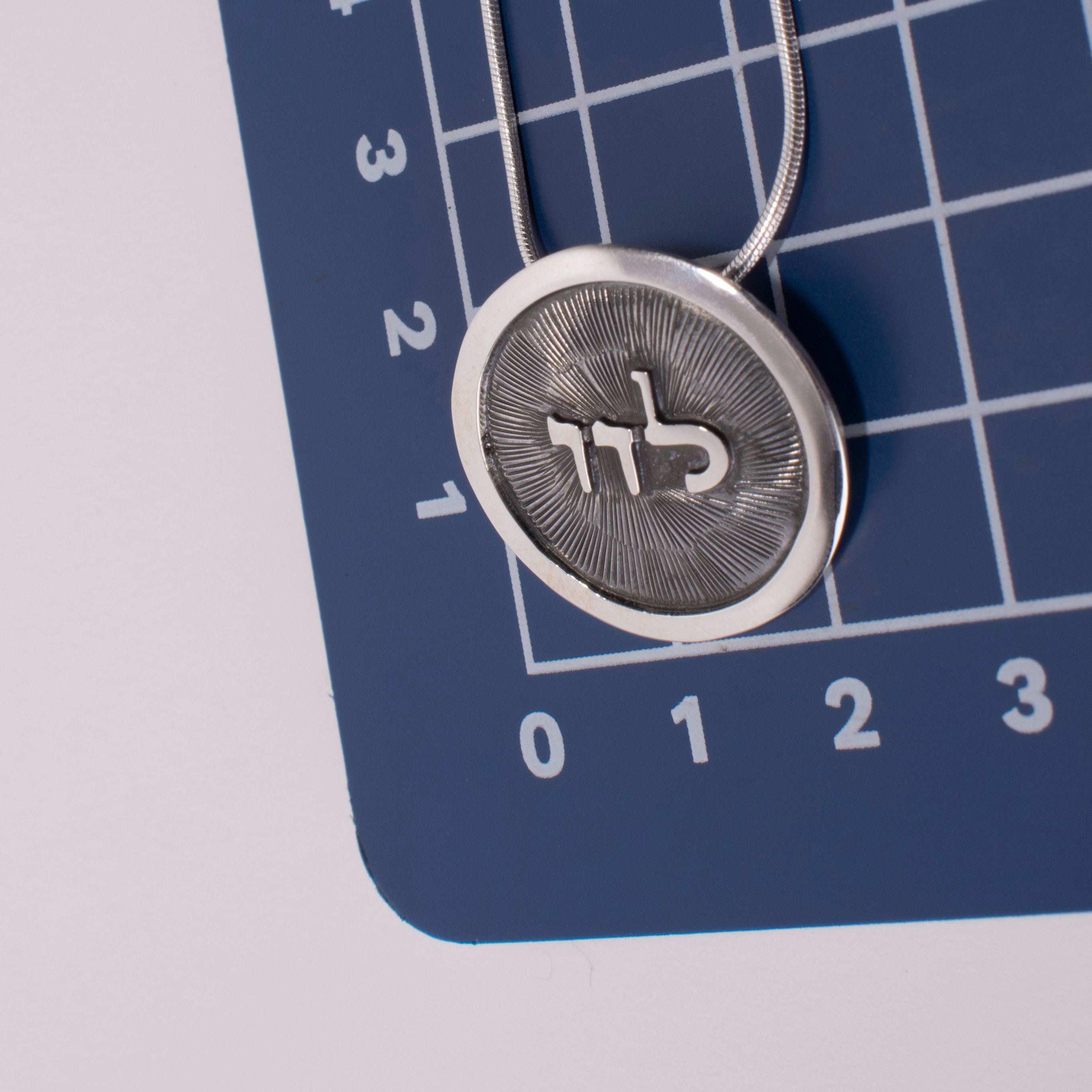 72 Names of God Necklace, Communication With God, Silver Pendant