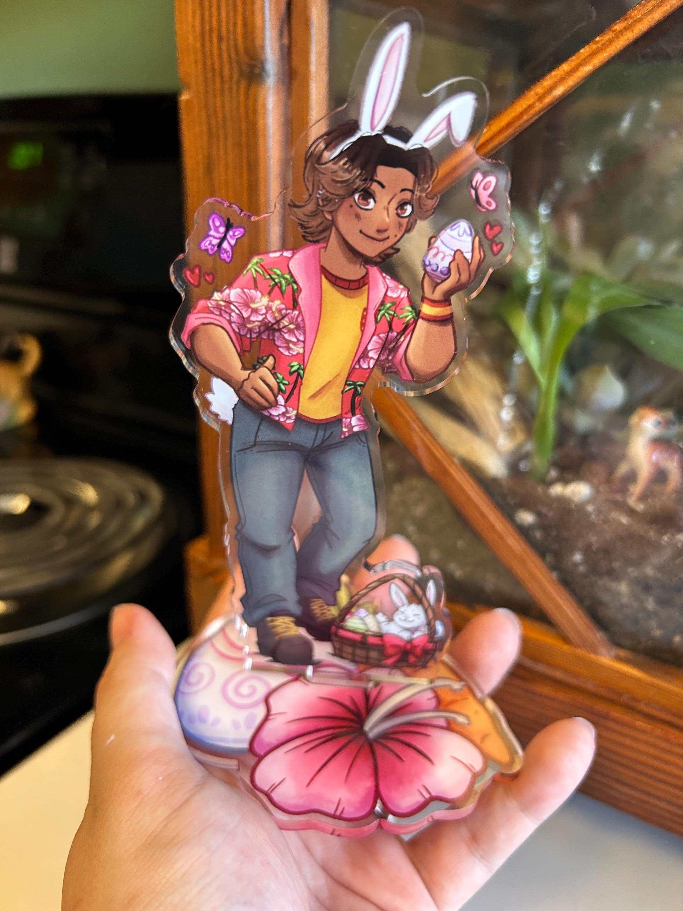 Daisuke Easter Themed Acrylic Standee Mouthwashing Fanart - Etsy