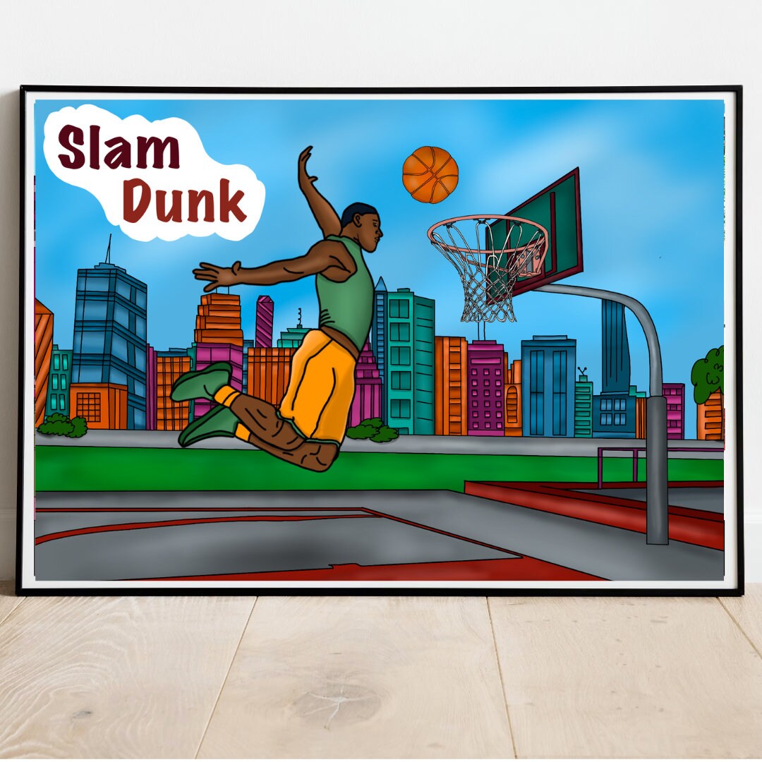 dunk abstract art