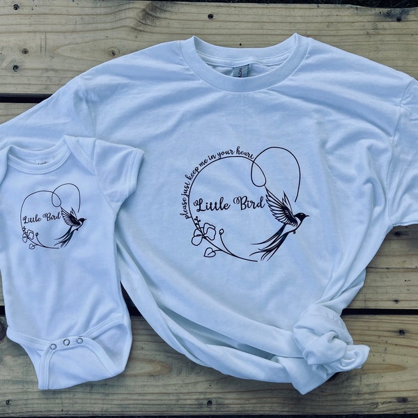 Little Bird Unisex Adult Tee and Onesie