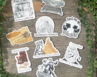 The Tortured Poets Department Themed Sticker Pack 2
