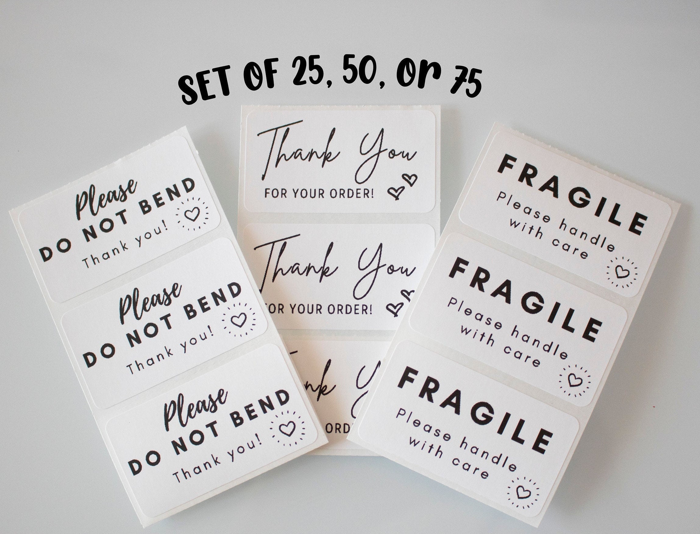 Fragile Stickers - Etsy
