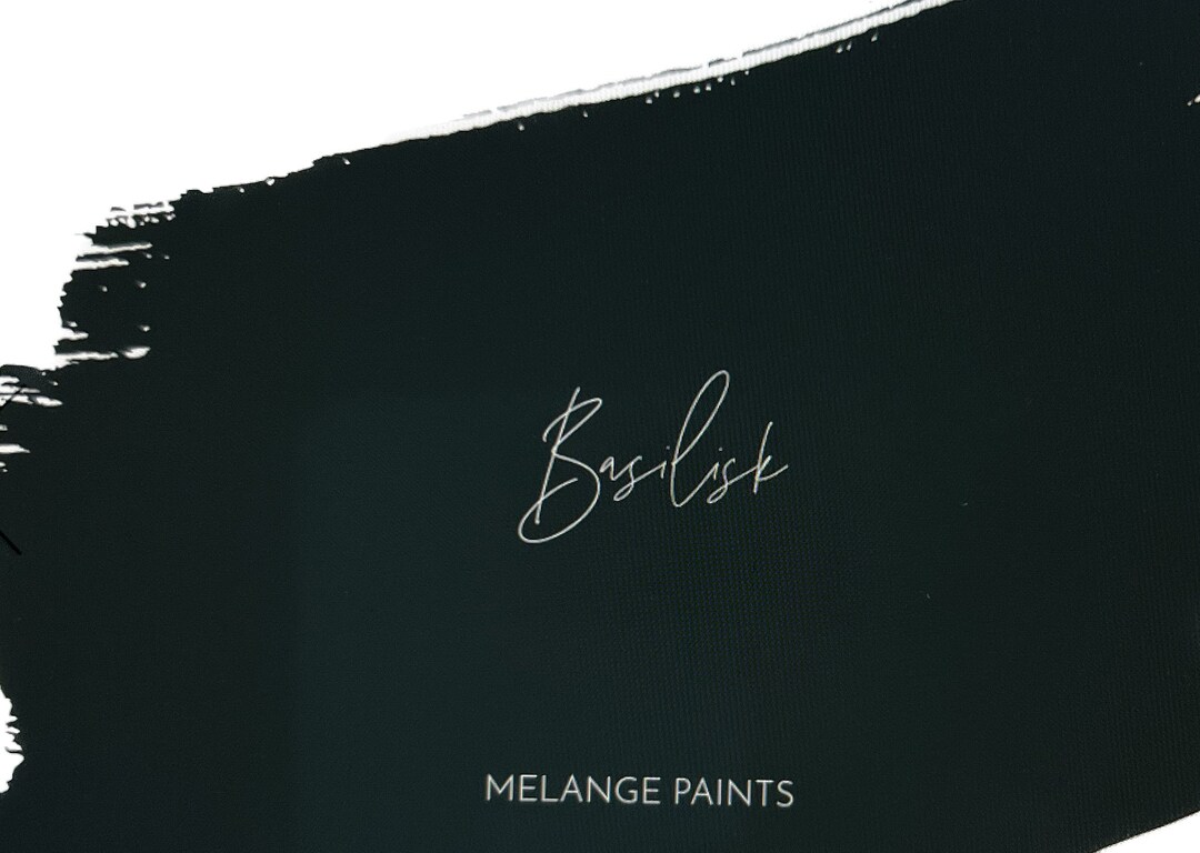 Mélange ONE Mineral Artisan Paint Basilisk Black Etsy
