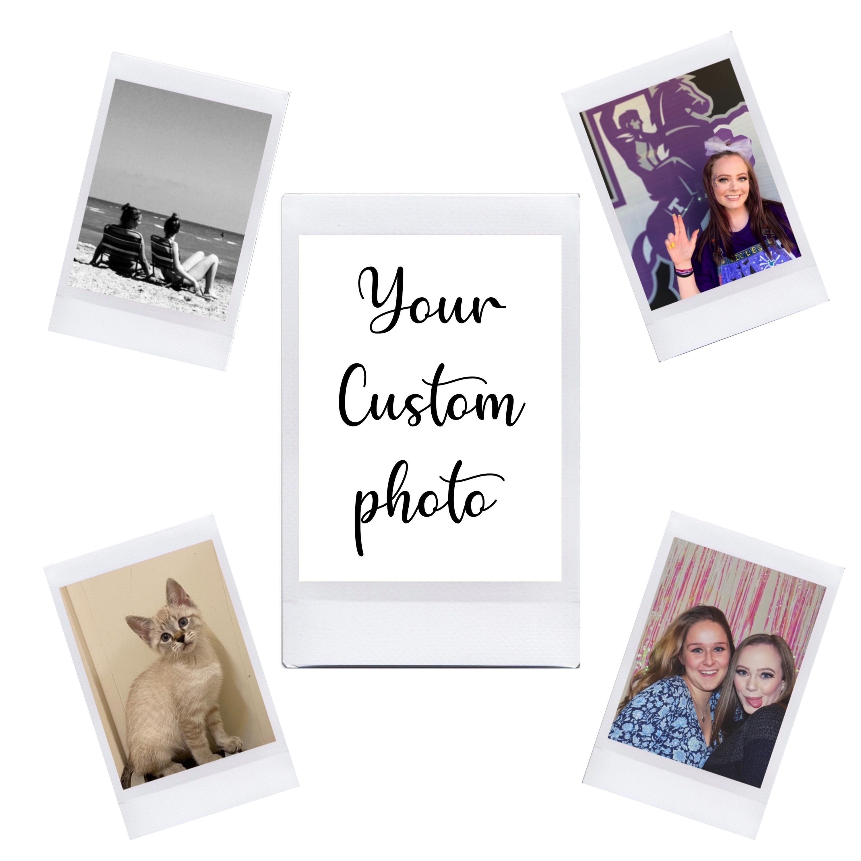 Custom Polaroids Etsy