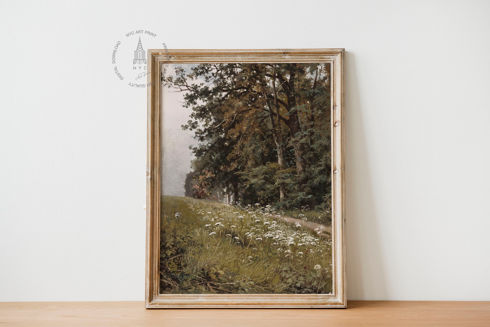 Spring Artist Print Vintage Spring Gallery Wall Set of 8, Rustic Printable Wall Art ...