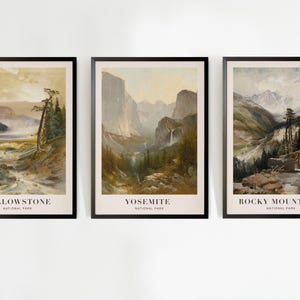 Yosemite poster minimalist poster decor Home Decor Wall art Travel Poster Travel Print National Park Poster Art print Living Room Art, Rocky Mountain National Park Poster, Travel-Inspired Wall Art, Adventure Decor, Nature Landscape Print, Unique Gift Idea,