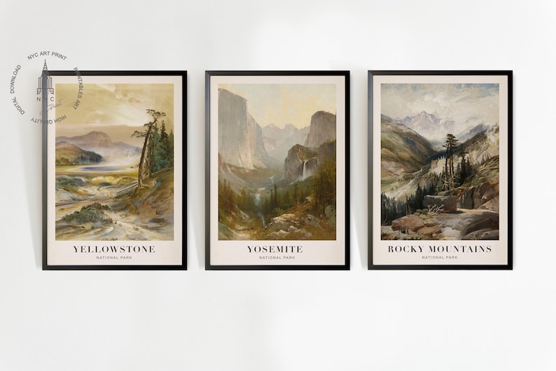 Yosemite poster minimalist poster decor Home Decor Wall art Travel Poster Travel Print National Park Poster Art print Living Room Art, Rocky Mountain National Park Poster, Travel-Inspired Wall Art, Adventure Decor, Nature Landscape Print, Unique Gift Idea,