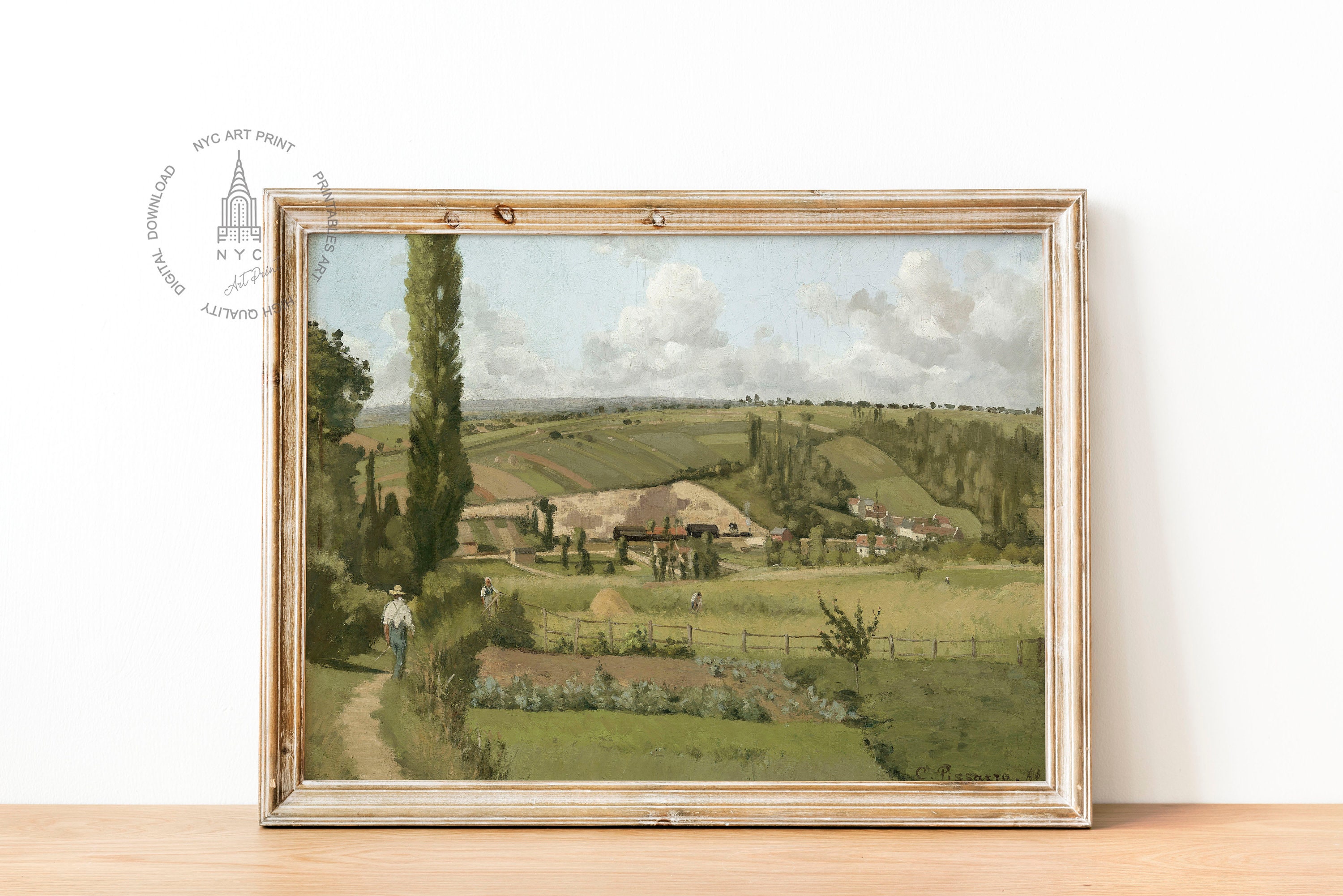 Vintage French Country Gallery Wall Set of 9 French Cottage - Etsy ...