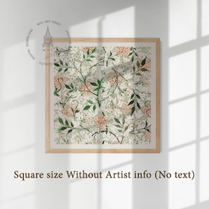 Set van 12 William Morris-posters voor aan de muur, vintage tentoonstellingsposters, William Morris-poster, botanische muurdecoratie, bloemenpatroon, WM01 afbeelding 10