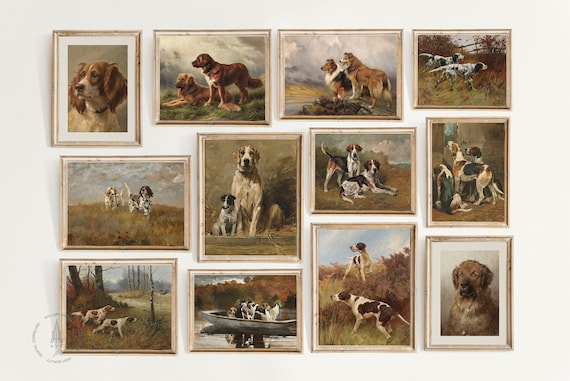 Dog gallery wall sales