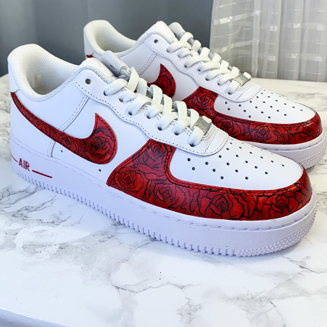 airforces with rose