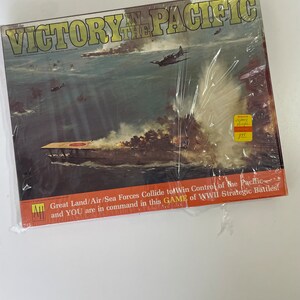 Victory in the Pacific 1977 The Avalon Hill Game Company dead stock new in packaging