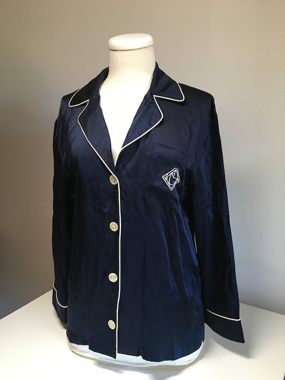 Ralph Lauren silk pyjama top