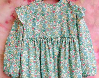 Robe imprimée Liberty London, robe fille