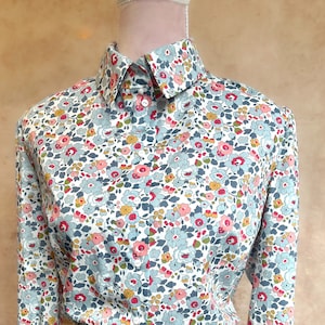 Camicia stampata Liberty