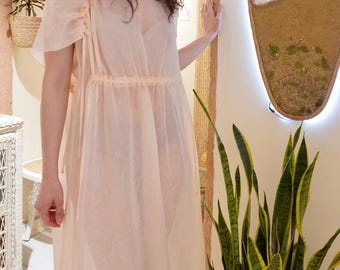 Whisper chiffon dress