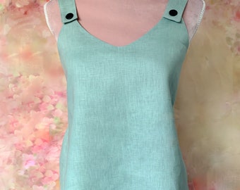 Linen cami, women’s camisole, linen tank top