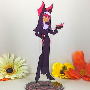 Hazbin Hotel Standee Acrílico--Monja Alastor imagen 1