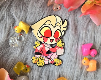 Hazbin Hotel Enamel Pin Lucifer