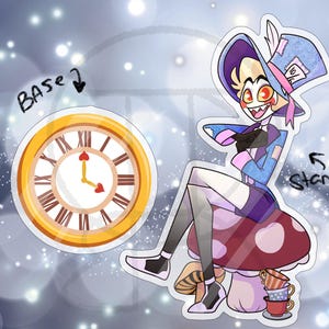 Wonderland lucifer Acrylic standee Hazbin