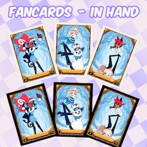 Lucifer Hazbin Hotel Trading Cards - Etsy