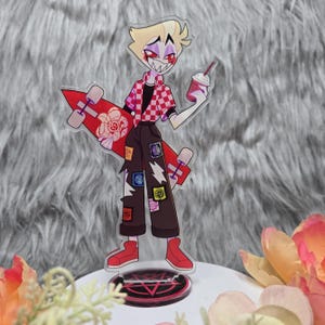 Lucifer Summer Standee Hazbin Hotel