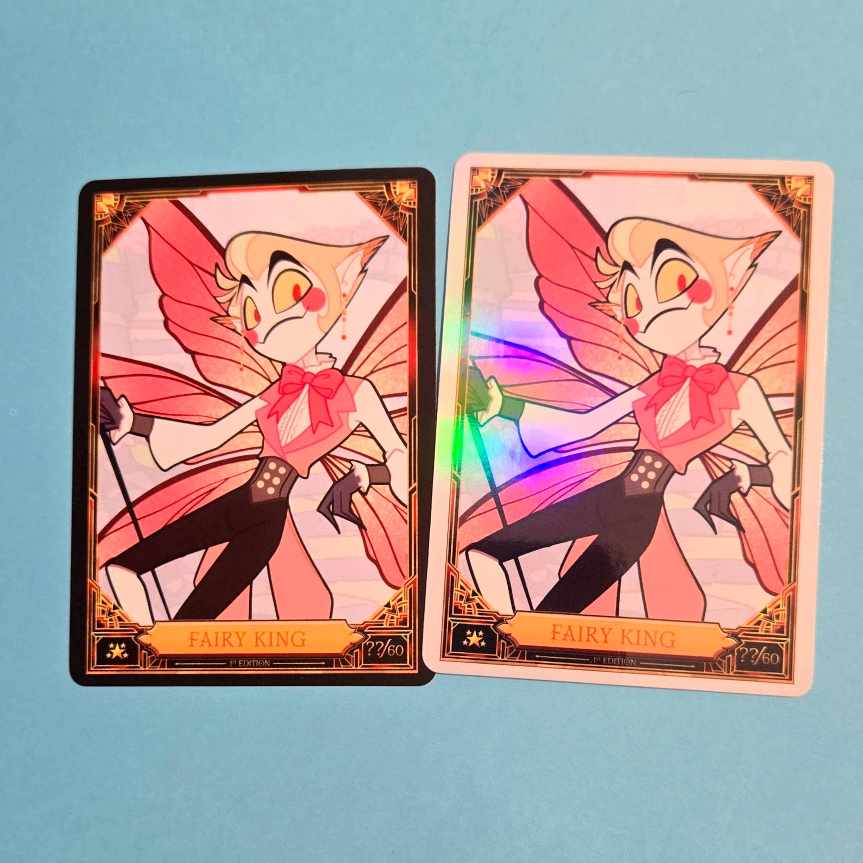 Hazbin Hotel Lucifer Fan Trading Cards - Etsy