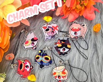 Hazbin Hotel Charm set 1
