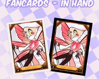 Hazbin Hotel Lucifer Fan Trading Cards