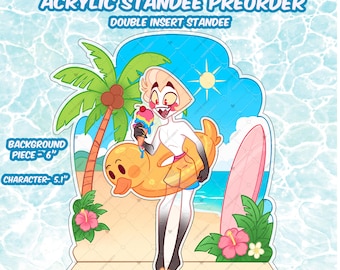 Hazbin Hotel zomer Lucifer standee Pre-order