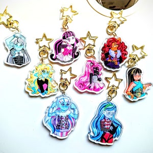 Monster ghoul keychains preorder