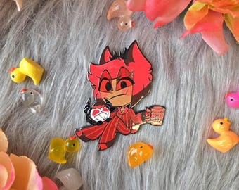 Hazbin Hotel Enamel Pin Alastor