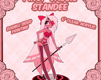 IN HAND Hazbin Hotel Standee Acrylic--Vaggie