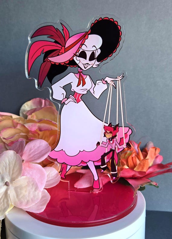 HAZBIN HOTEL トレカ　アラスター&ロージー Rosie (and Alastor) Acrylic Stand Hazbin Hotel - Etsy