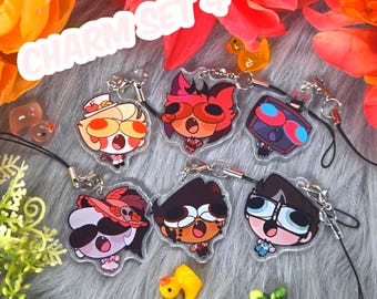Hazbin Hotel Charm set 4
