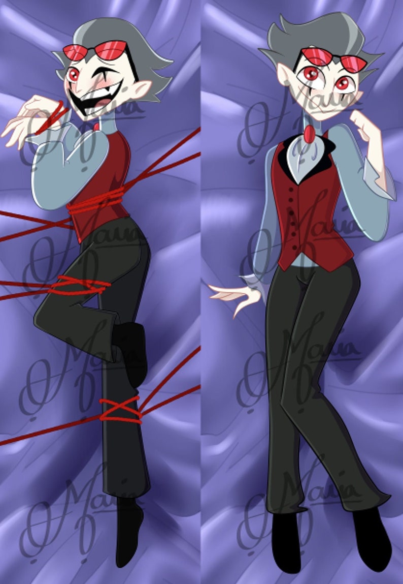 Human Stolas Body Pillow Helluva Boss Etsy Israel