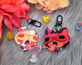 Hazbin Hotel Radioapple connecting charms