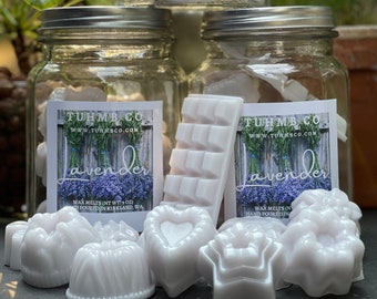 Lavender 9oz Scented Wax Melts in a Jar