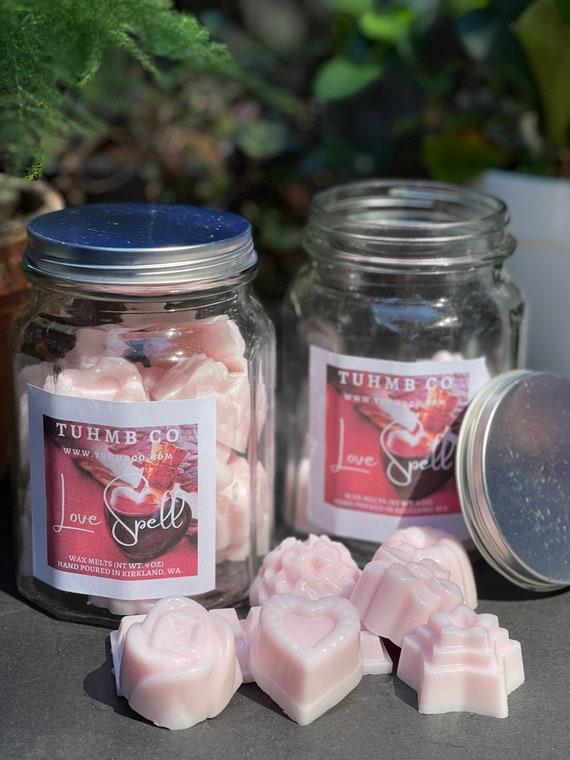 LOVE SPELL 9oz Scented Wax Melts in a Jar 