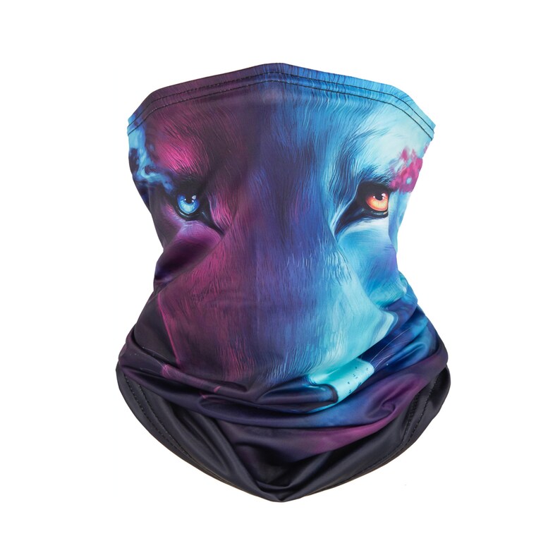 Wolf Neck Gaiter and Balaclava. 2 Layer Wolf Face Mask. Great Etsy