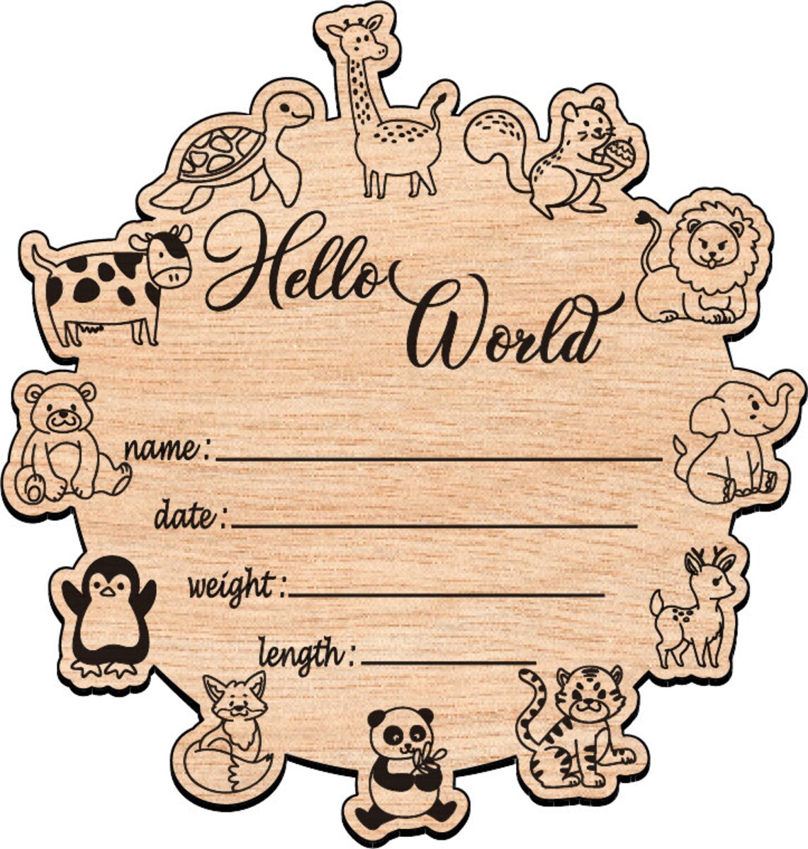 Baby Milestone SVG Safari Month Photo Marker Animal JUNGLE Safari for ...