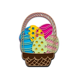 3D Easter Basket Wreath Easter Egg Bunny 3D SVG file Multistrato Cricut Laser Cutting DXF Templates for CNC router Decor Vector Rabbit