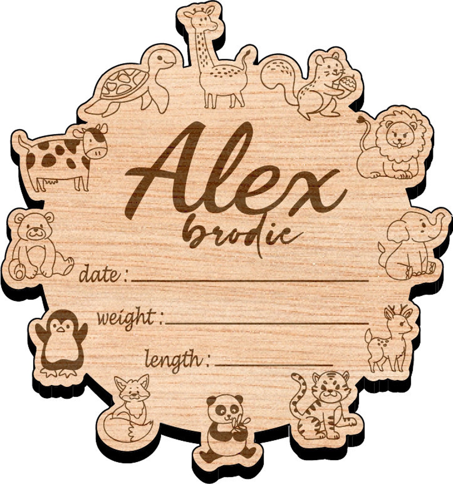 Baby Milestone SVG Safari Month Photo Marker Animal JUNGLE Safari for ...