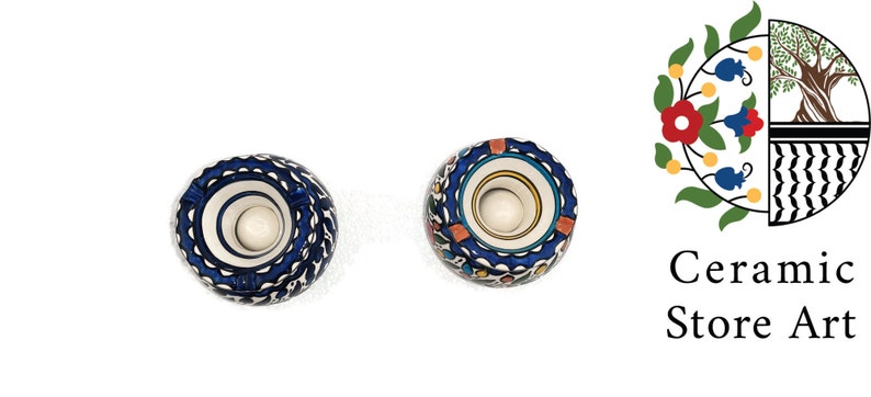 Moroccan Ceramic Ashtray Design L Handmade Hand-painted | Hebron ...