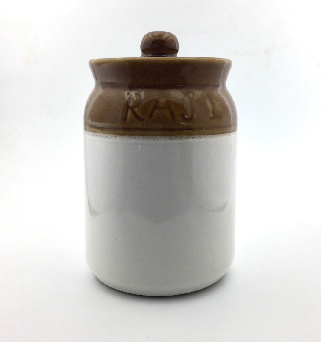 Ceramic Handmade Indian Pickle Jar Achaar Container Etsy