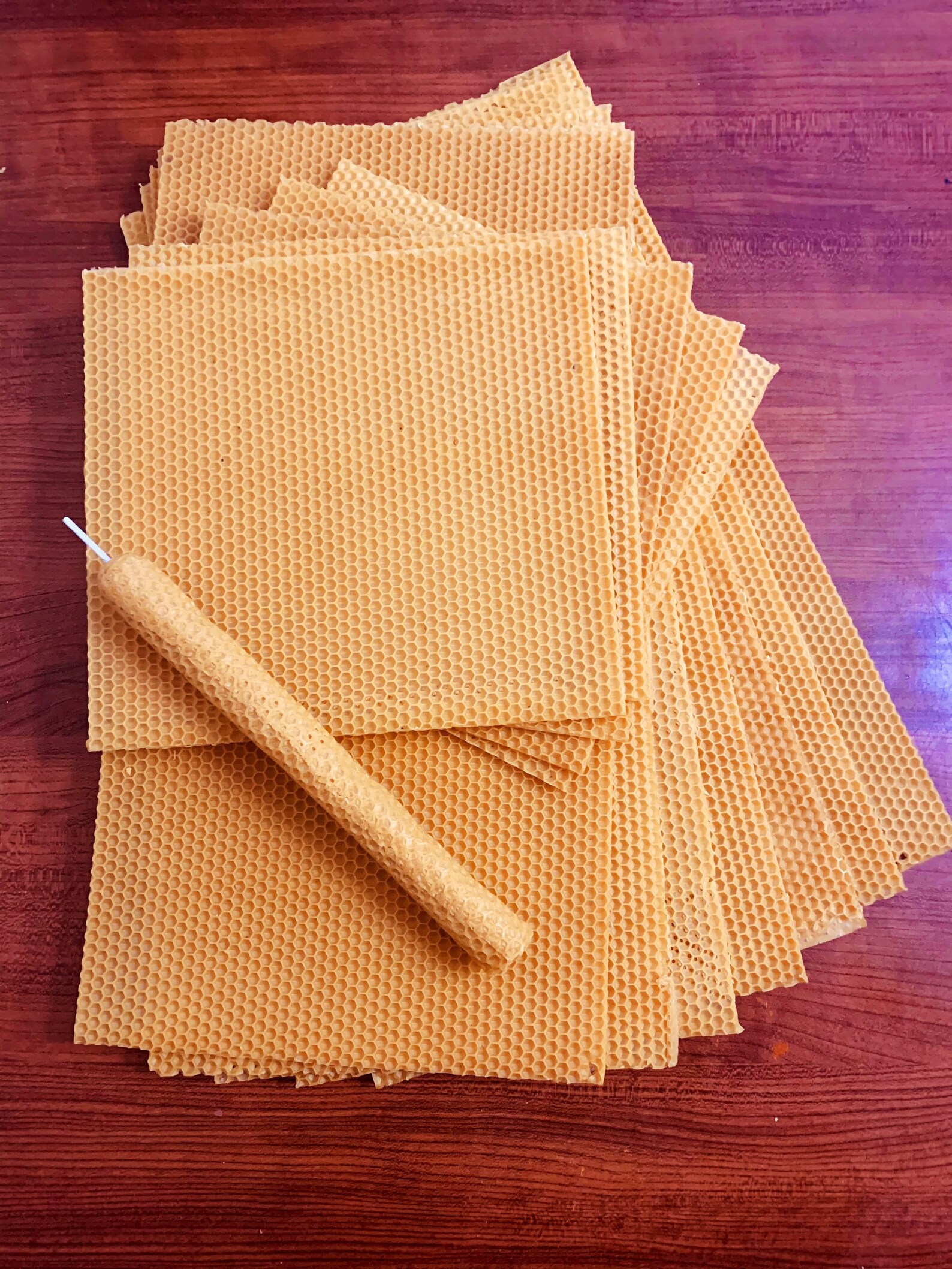 Beeswax Sheets Etsy