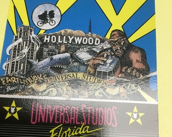 Ghostbusters 1989 Booklet Florida Guide Universal Studios Advertisement Vintage Softcover ~ 20-01-621 The Extra-Terrestrial