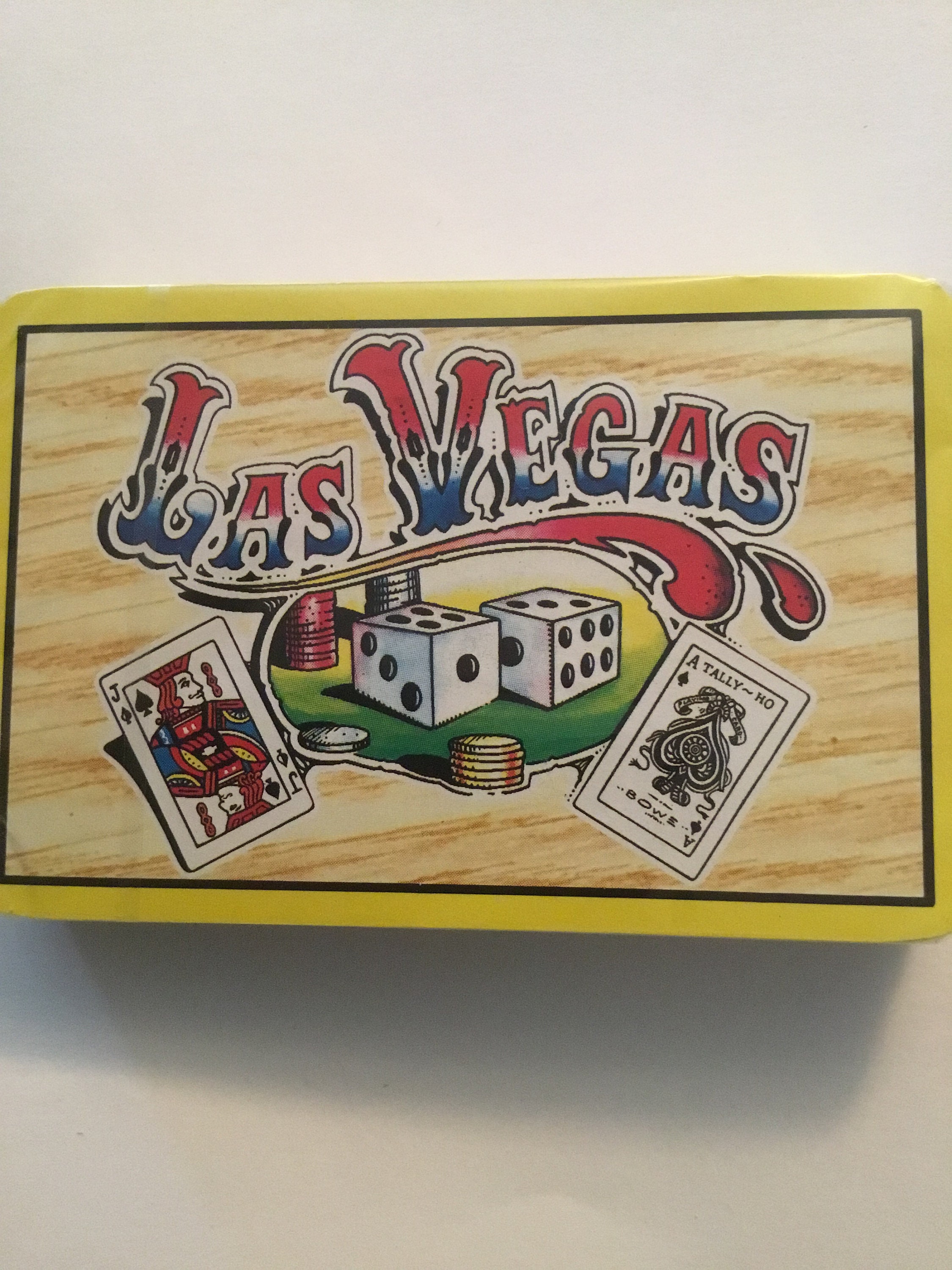 Nos Vintage Playing Cards Las Vegas Nevada Casino Scrapbooking Etsy